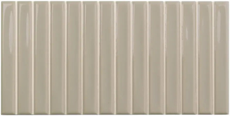 FAIENCE SWEET BARS GREIGE 12,5X25CM GLOSS (CARTON DE 0,438M²)     REF:128698